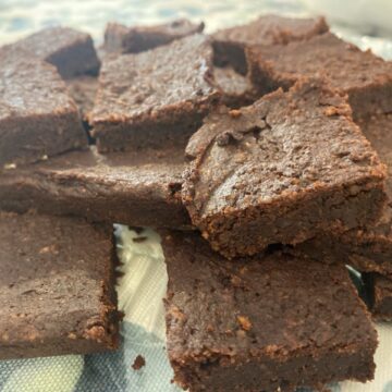 Brownies con batata