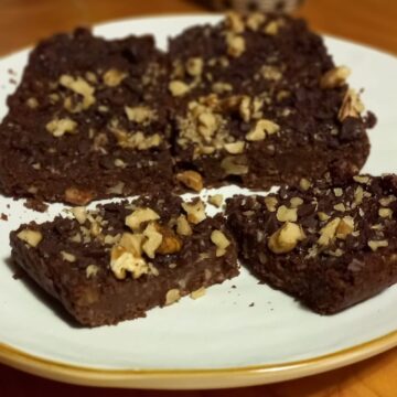 Brownies con cannellini