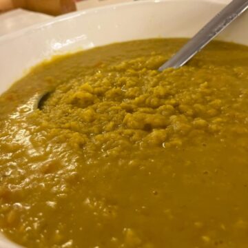 Zuppa di lenticchie rosse