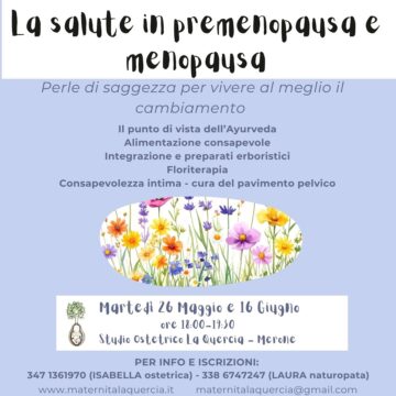 locandina menopausa